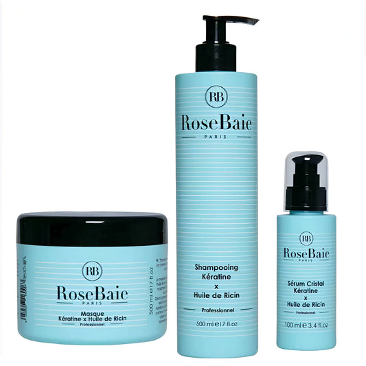 Rosebaie - Huile De Ricin Et Kératine