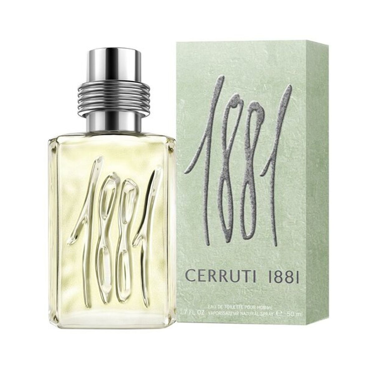 Cerruti 1881 Vert : Eau de Toilette Masculine, Parfum Boisé Frais, Élégance Intemporelle