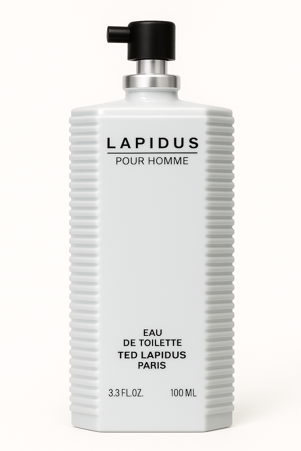 Ted Lapidus Lapidus Gris Eau de Toilette Homme Élégante, Parfum Boisé Aromatique Durable
