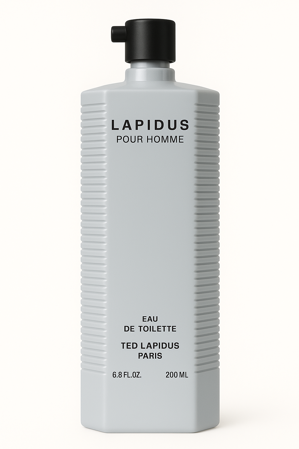 Ted Lapidus Lapidus Gris Eau de Toilette Homme Élégante, Parfum Boisé Aromatique Durable